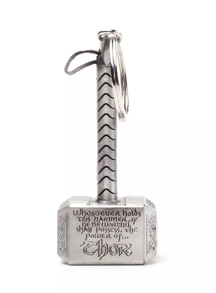 Breloc Difuzed Marvel Thor Hammer Mjolnir 3D Metal (KE070702MAR)