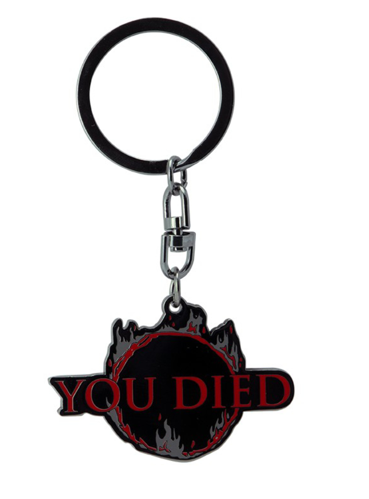 Breloc Abysse Dark Souls You Died Metal (ABYKEY299)
