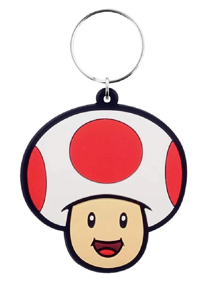 Breloc Pyramid Super Mario Toad Rubber (RK38926C)