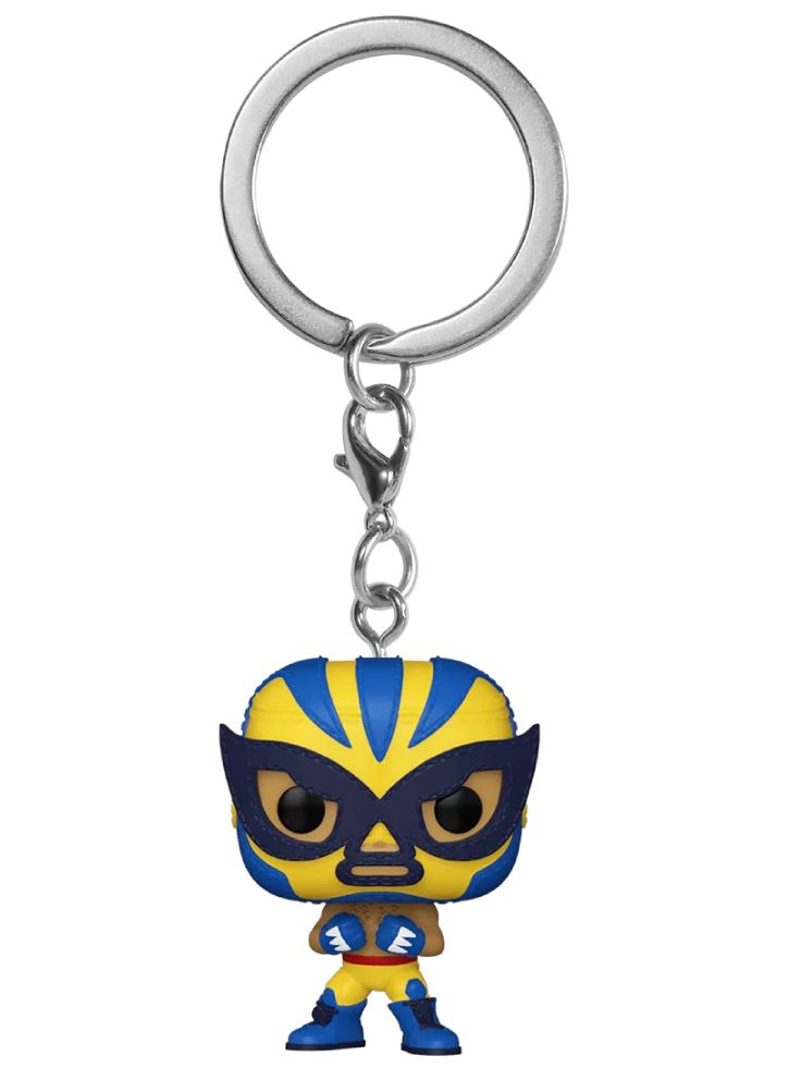 Breloc Funko Pocket POP Marvel Lucha Libre Edition El Animal Indestructible