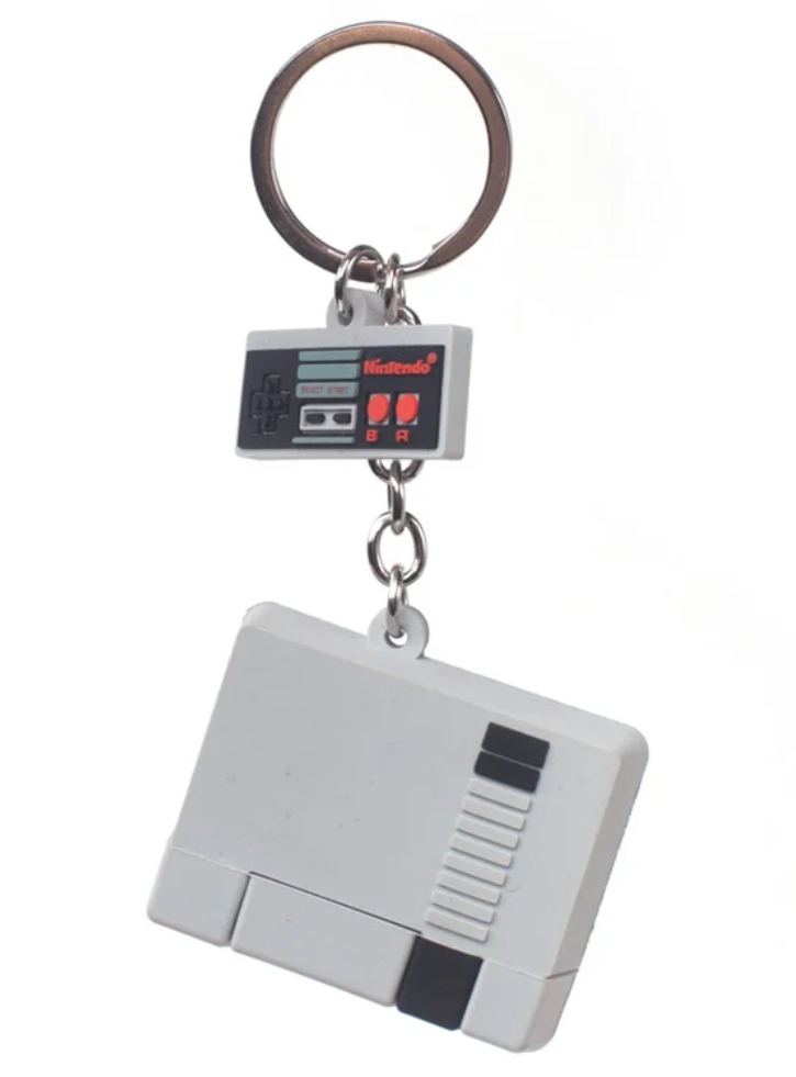 Breloc Difuzed Nintendo NES 3D Rubber (KE737543NTN)