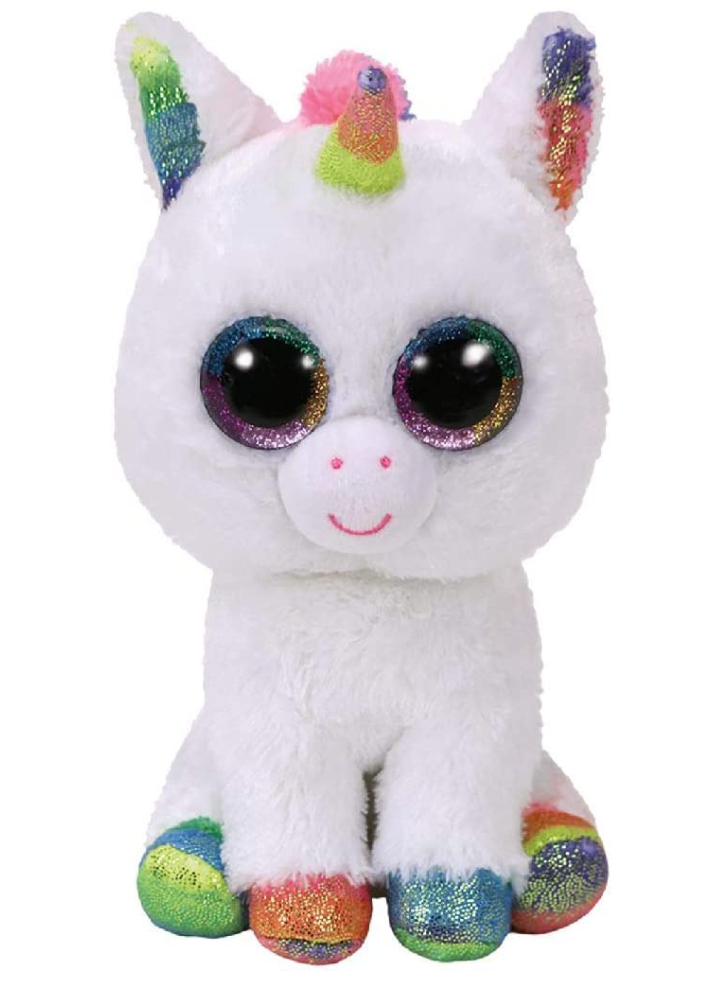Plus TY Beanie Boos Pixy the Unicorn (Glitter Eyes) 23cm (1607-37157)