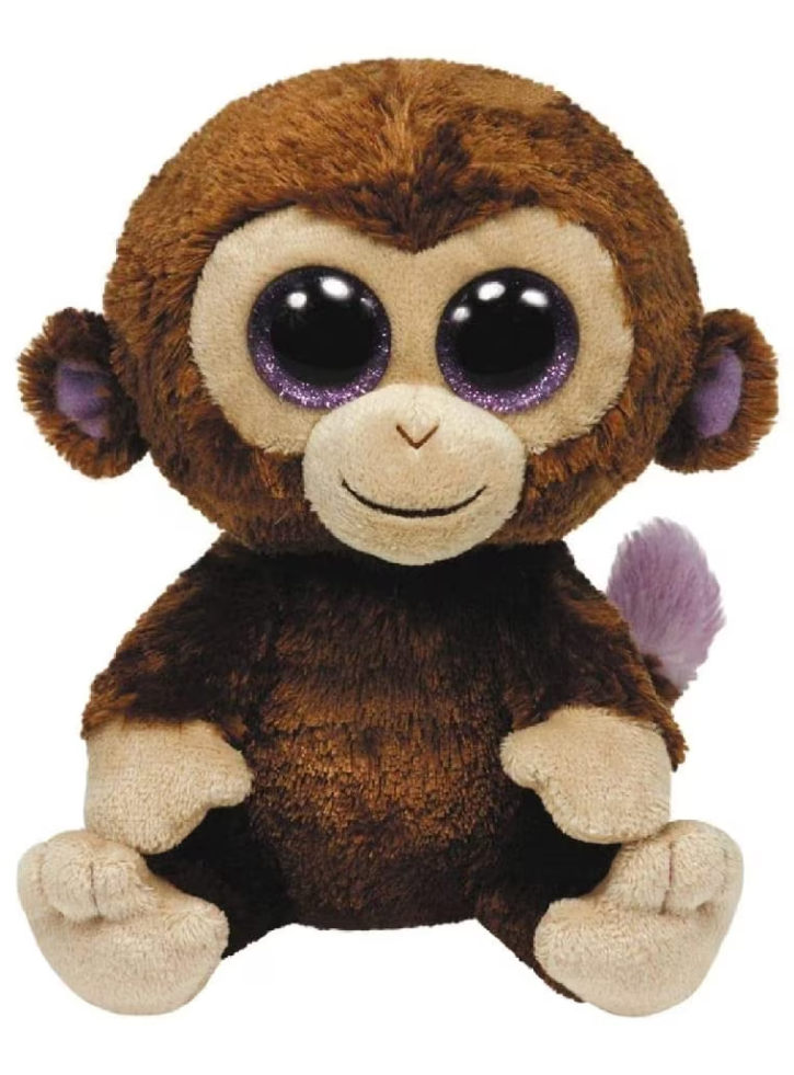 Plus TY Beanie Boos Coconut Monkey Rlush 23cm (1607-36901)