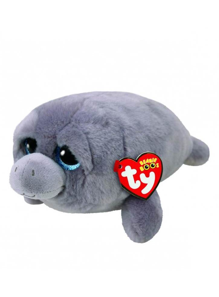 Plus TY Beanie Boo Milo Manatee Wildlife 15cm (1607-36889)