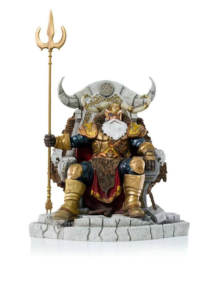 Figurina Iron Studios Marvel Comics S6 Odin Deluxe Scale 1/10