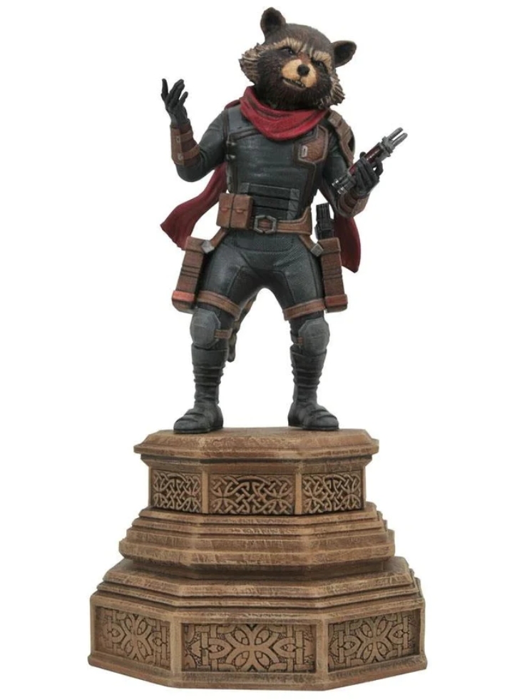 Figurina Diamond Marvel Gallery: Avengers Endgame Rocket Raccoon 18cm