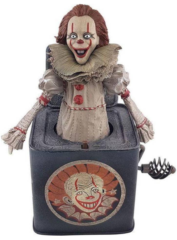 Figurina Diamond DC Gallery IT Chapter 2 Pennywise in a Box 23cm