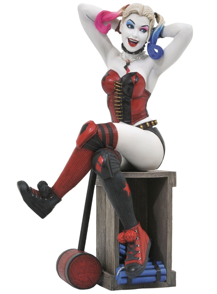 Figurina Diamond DC Gallery Suicide Squad Harley Quinn 20cm