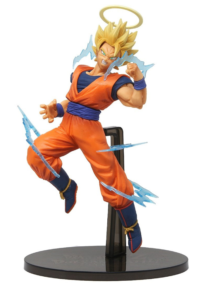 Figurina Banpresto DragonBall Z Dokkan Battle Collab Super Saiyan 2 Son Goku (Angel) 15cm (39943)