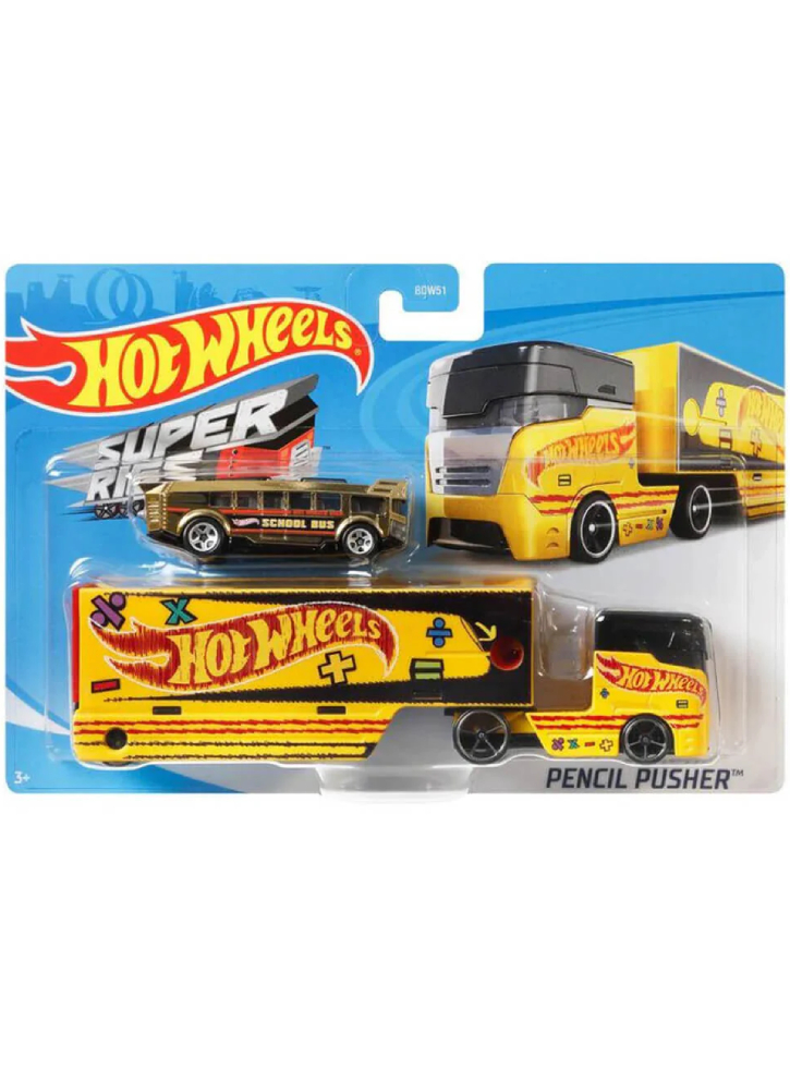 Hot Wheels Super Rigs Pencil Pusher (DXB40)
