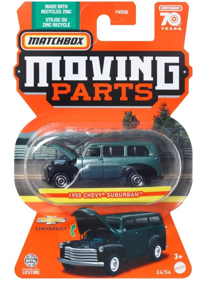 Vehicul Matchbox Moving Parts 1950 Chevy Suburban (HLG09)