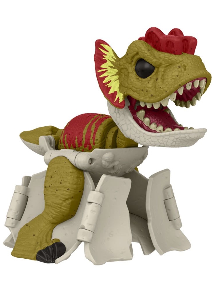 Jurassic World Fierce Changers Hidden Hatchers Dilophosaurus (HLP04)