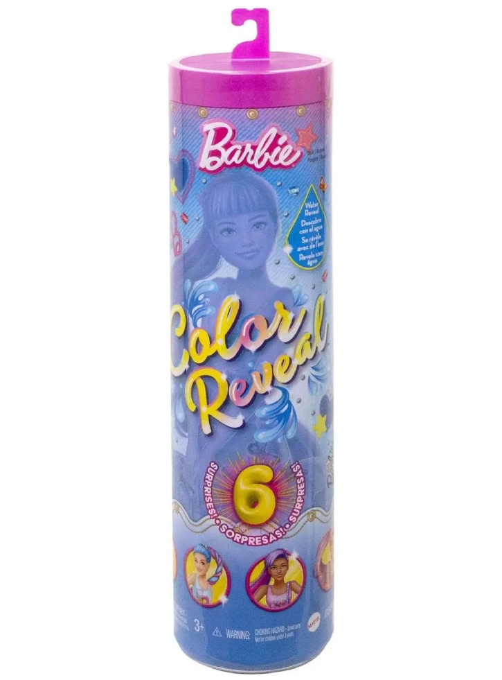 Papusa Barbie Color Reveal Tzin (HJX55)
