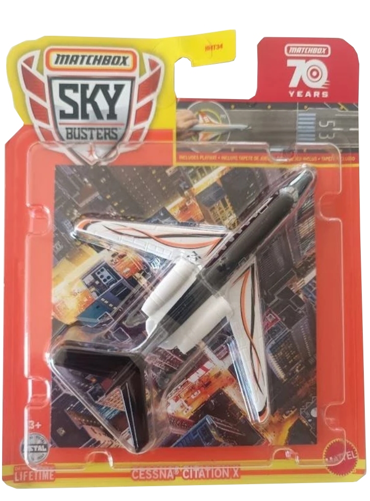 Matchbox Sky Busters Cessna Citation X (HLJ12)