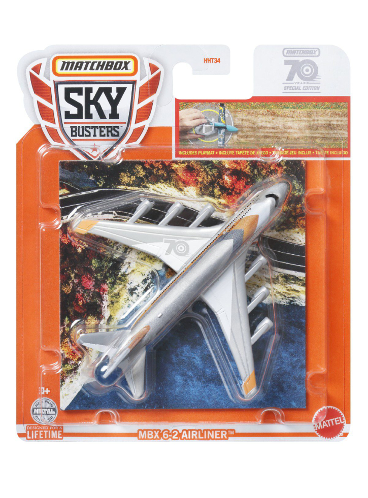 Matchbox Sky Busters MBX 6-2 Airliner (HLJ07)