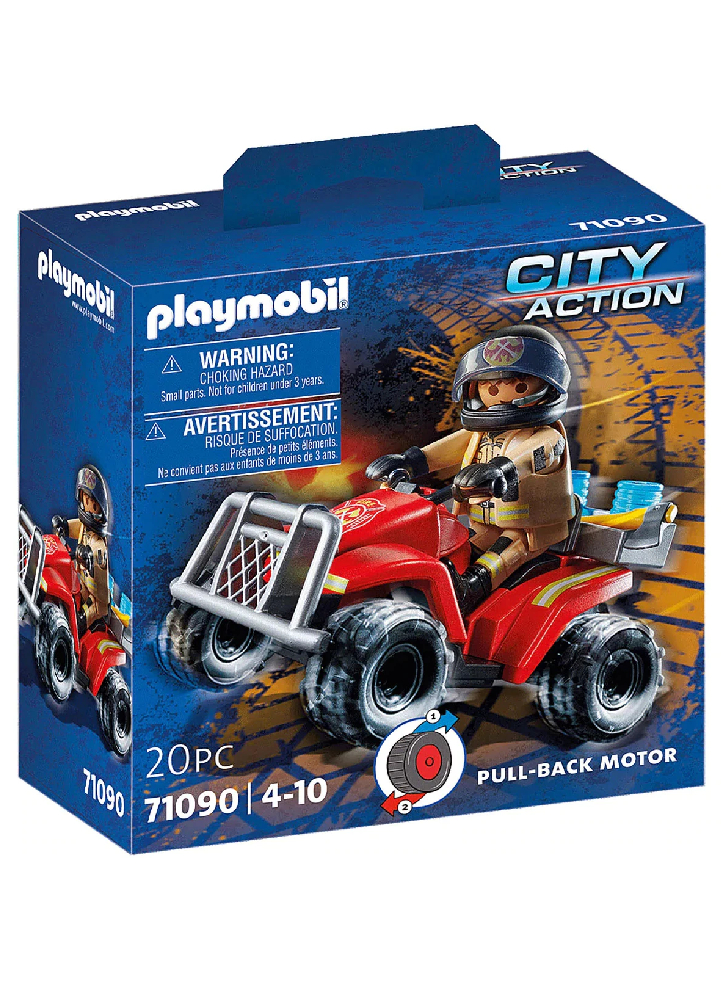 Playmobil Fire Rescue Quad (71090)