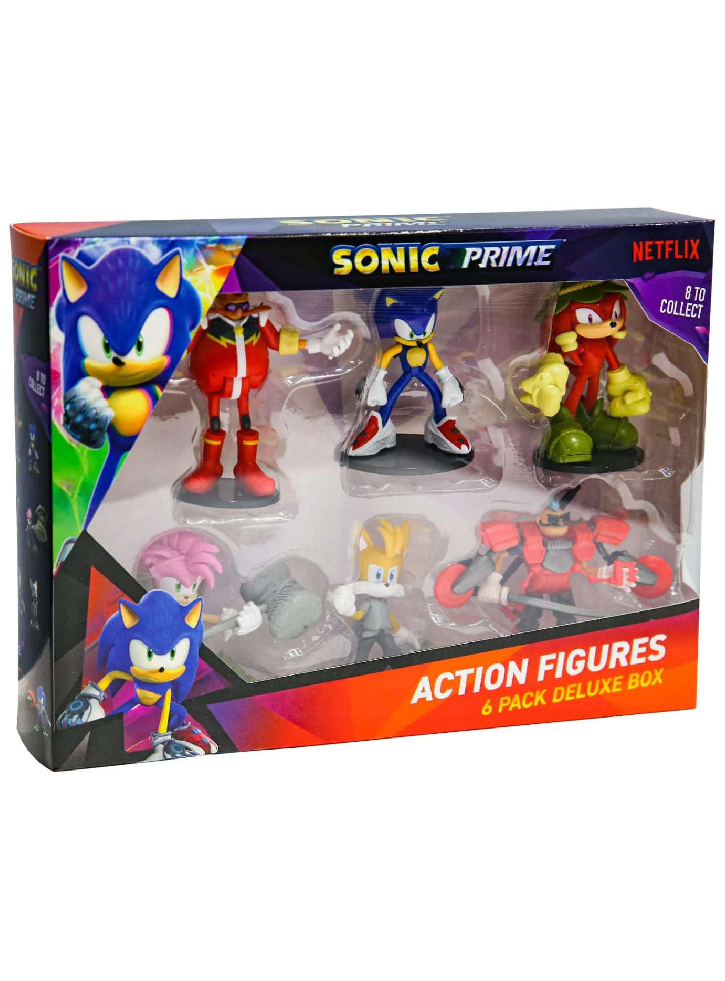 Figurine Sonic Articulated Action 7.5cm Deluxe Box (S1) (Random) (SON6070)