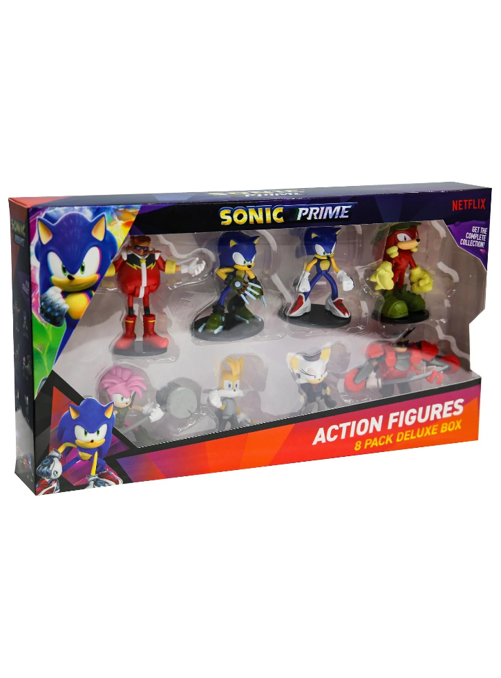 Figurine Sonic Articulated Action 7.5cm Deluxe Box (S1) (SON6080)