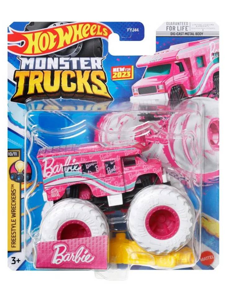Hot Wheels Monster Trucks Barbie Die-Cast (HNW11)