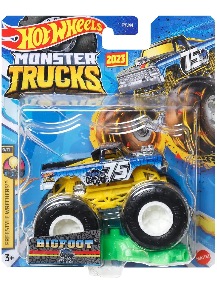 Hot Wheels Monster Trucks Bigfoot Die-Cast (HLT11)
