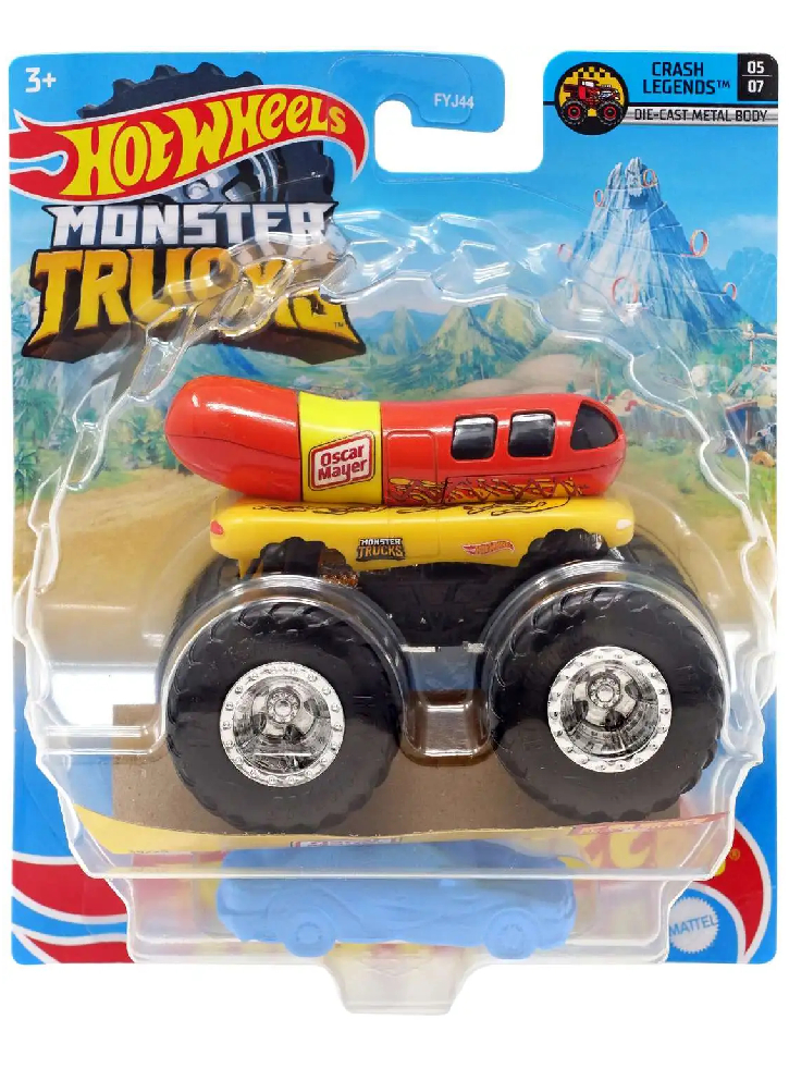 Hot Wheels Monster Trucks Oscar Mayer Die-Cast (HNW16)