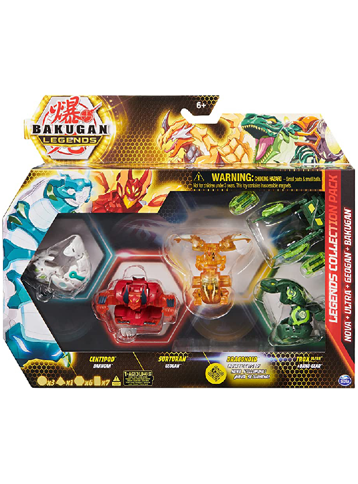 Bakugan Legends Collection Drago Gold Nova S5 (6066357)