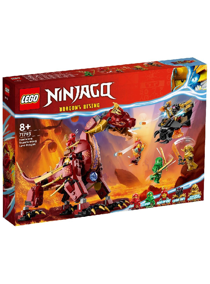 LEGO Ninjago Heatwave Transforming Lava Dragon (71793)