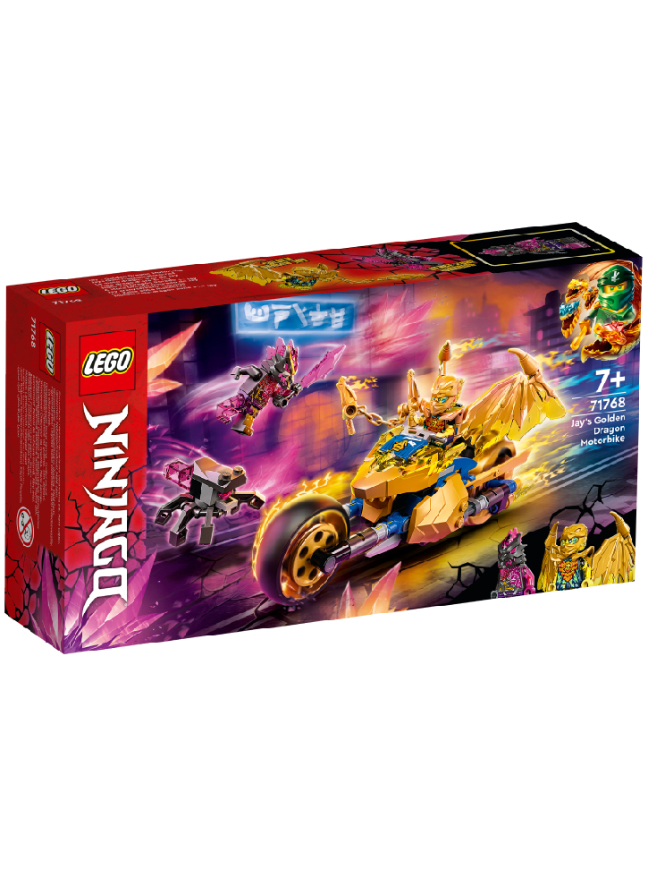 LEGO Ninjago Jay's Golden Dragon Motorbike (71768)