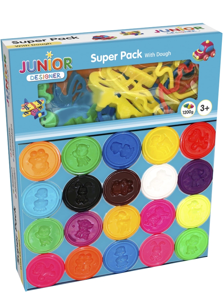 Set Plastilina JDE Kids Dough Super (506007)
