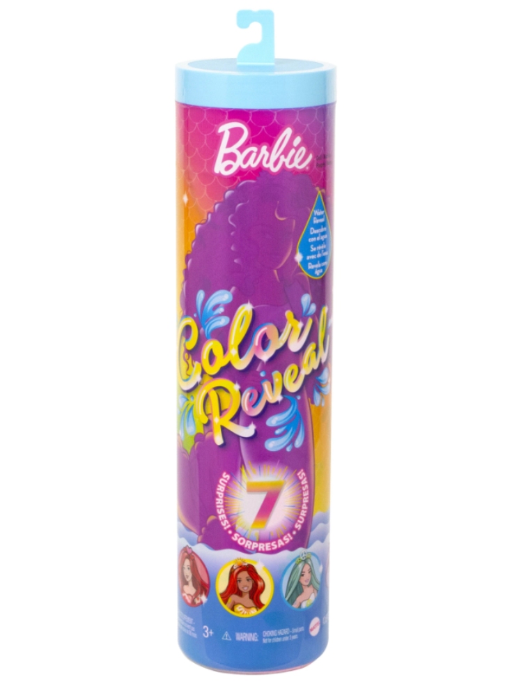 Papusa Barbie Color Reveal Mermaid (7 Surprises) (HCC46)
