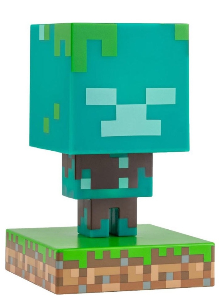 Lampa Minecraft Drowned Zombie Icon