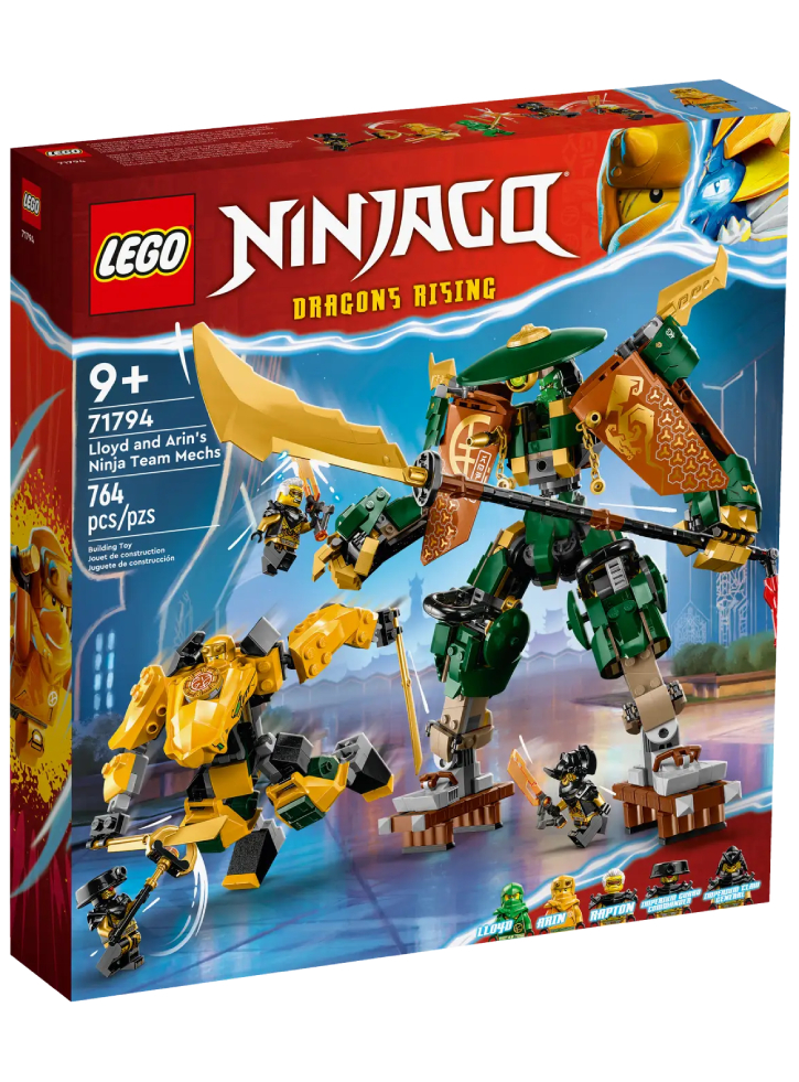 LEGO Ninjago Lloyd and Arin's Ninja Team Mechs (71794)