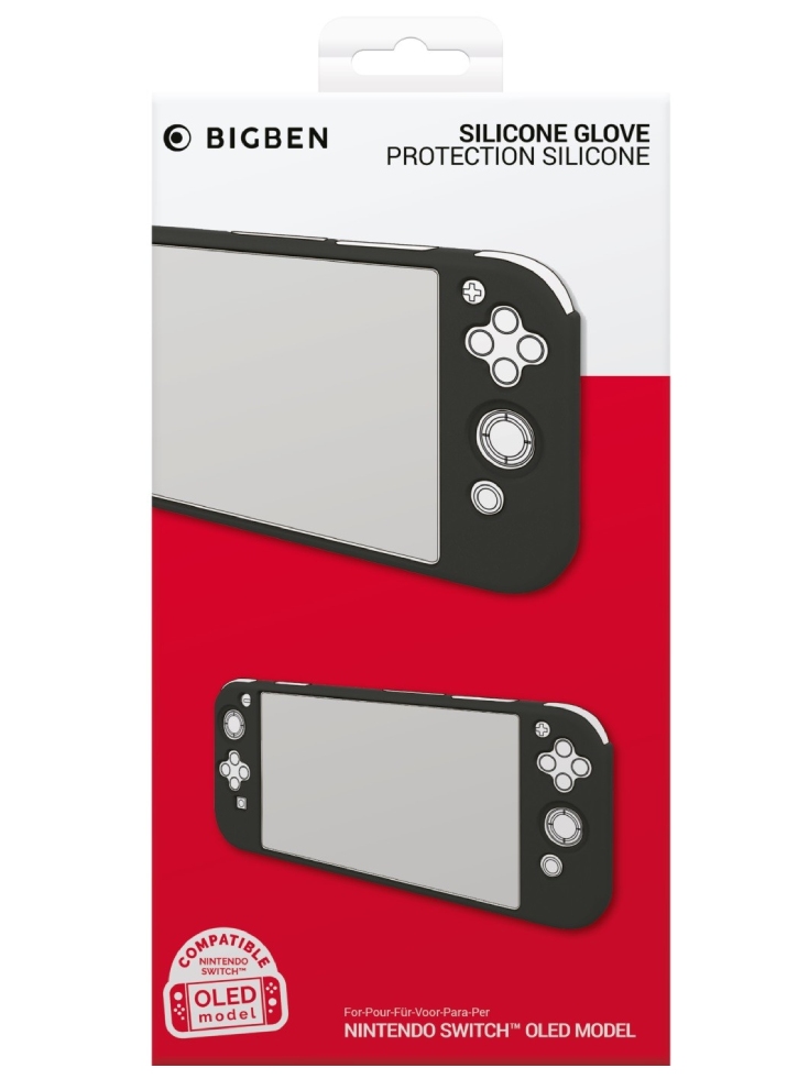 Husa Protectie Nacon Silicon Glove Black (Oled) - NSW