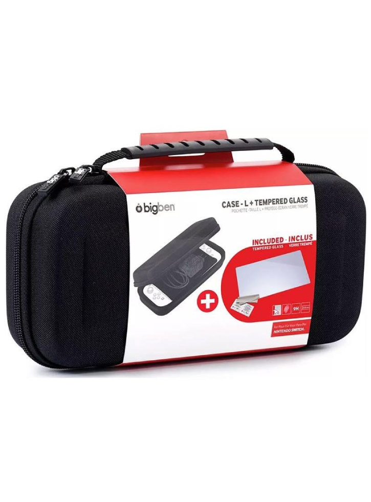 Geanta Nacon L & Tempered Glass - Nintendo Switch