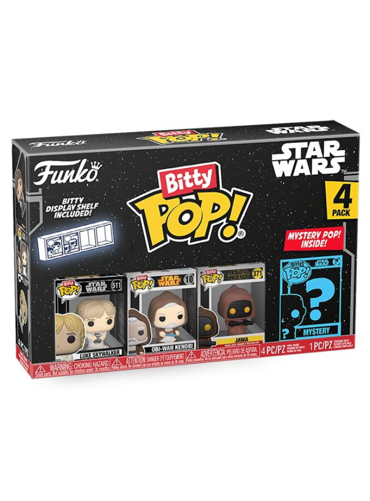 Figurine Funko Bitty Pop 4-Pack Star Wars Luke 2.30cm