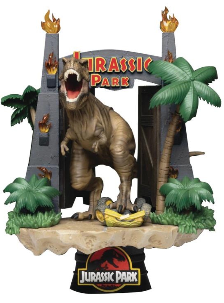 Figurina BK D-Stage Jurassic Park Park Gate 15cm