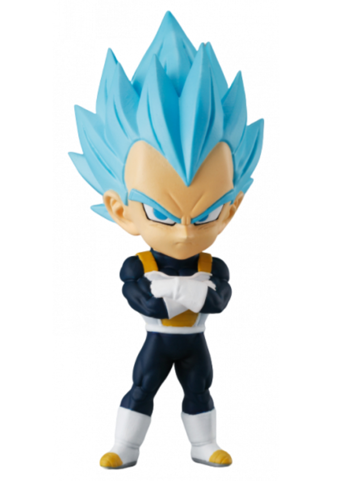 Figurina Bandai Chibi Masters Dragon Ball Super Saiyan Blue Vegeta 8cm