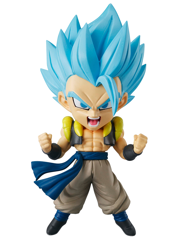 Figurina Bandai Chibi Masters Dragon Ball Super Saiyan Blue Gogeta 8cm