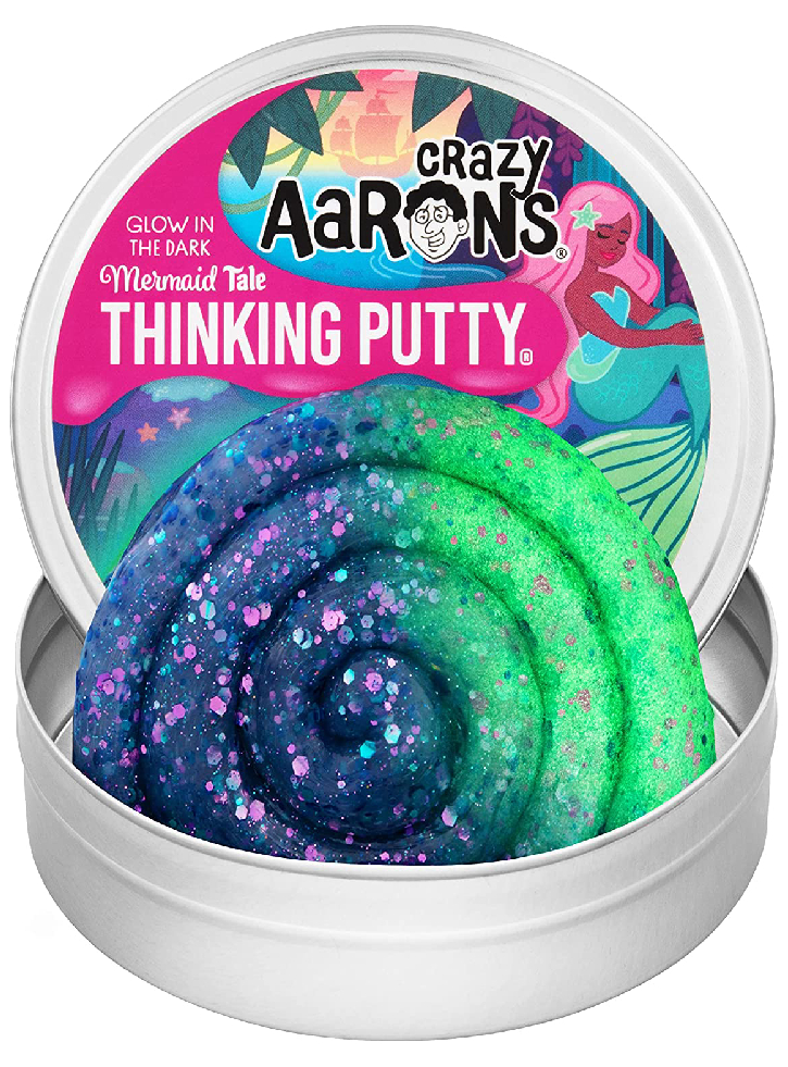 Crazy Aarons Thinking Putty Trendsetters Mermaid Tale
