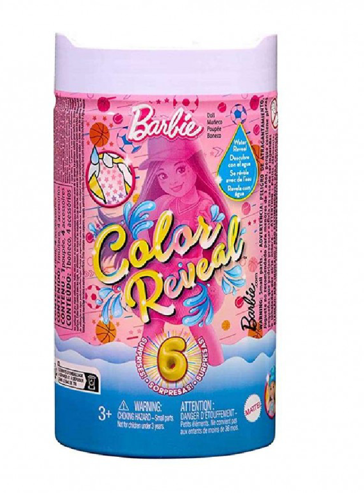 Papusa Barbie Chelsea Color Reveal Sports (HKT85)