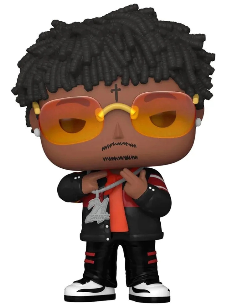 Figurina Funko Pop Rocks 21 Savage 21 Savage 9cm