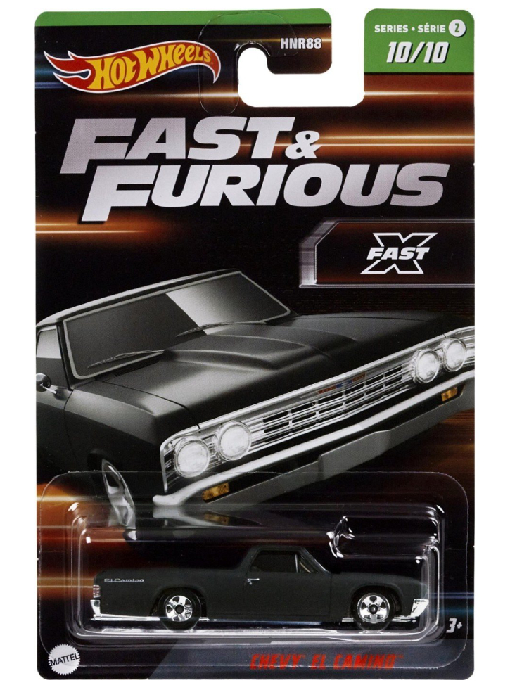 Vehicul Hot Wheels Tainies Fast Furious Chevy El Camino (HNT10)