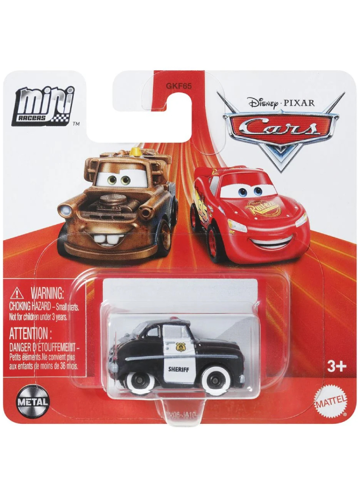 Vehicul Disney Cars Mini Racers Sheriff (HLV06)