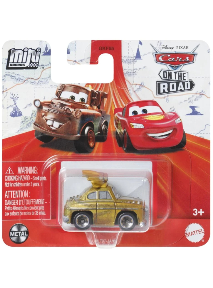 Vehicul Disney Cars On the Road Mini Racers Chieftess (HLT97)