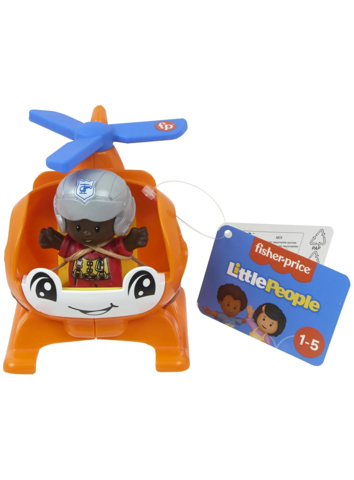 Elicopter Fisher-Price Little People Orange (HPX90)