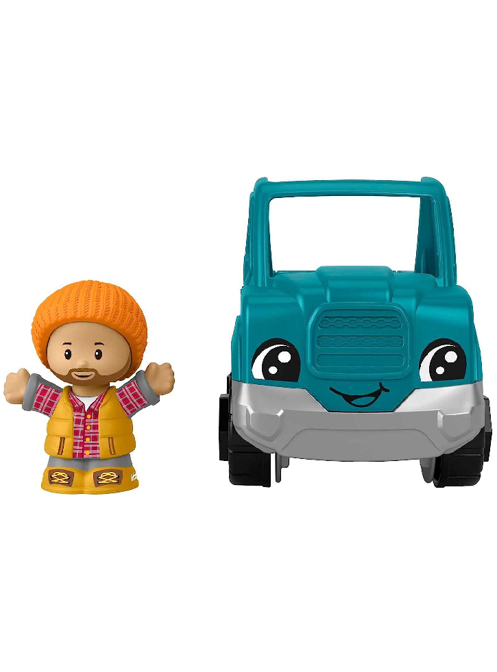 Vehicul Fisher-Price Little People Petrol (HPX86)