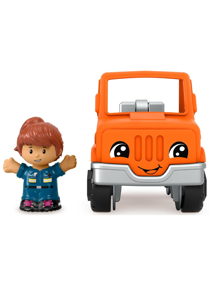Vehicul Fisher-Price Little People Orange (HNJ29)