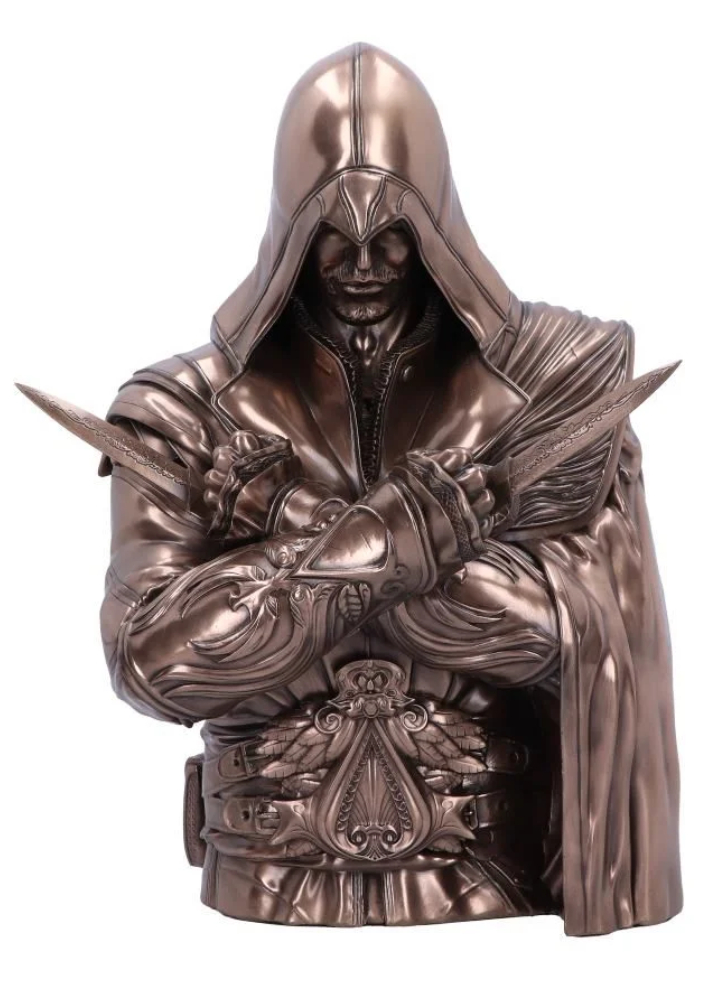 Figurina Bust Assassin's Creed Ezio Box Bronze 30cm