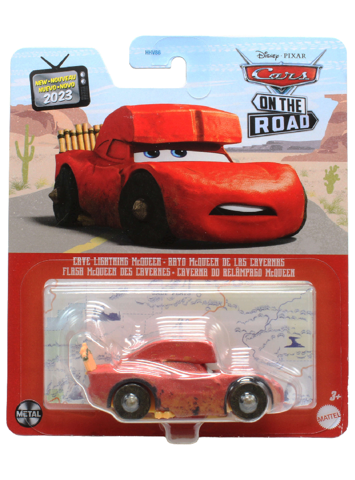 Vehicul Disney Pixar Cars On the Road Cave Lightning McQueen (HKY48)
