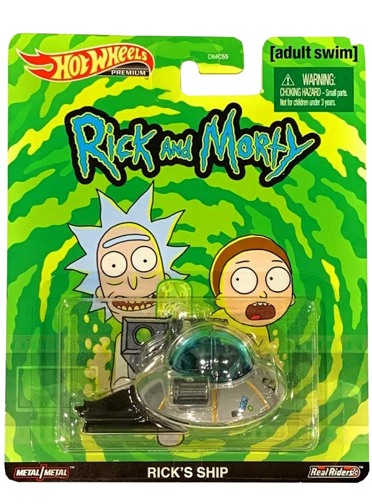 Hot Wheels Premium Rick and Morty Ricks Ship (GJR47)